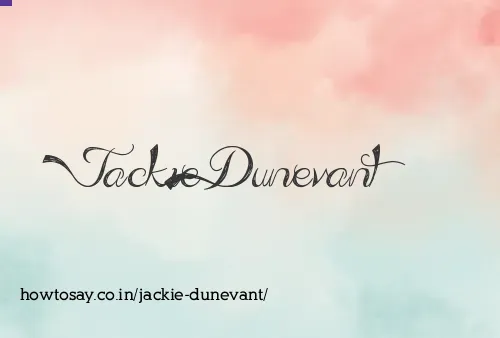 Jackie Dunevant