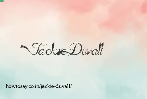 Jackie Duvall