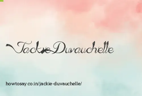 Jackie Duvauchelle