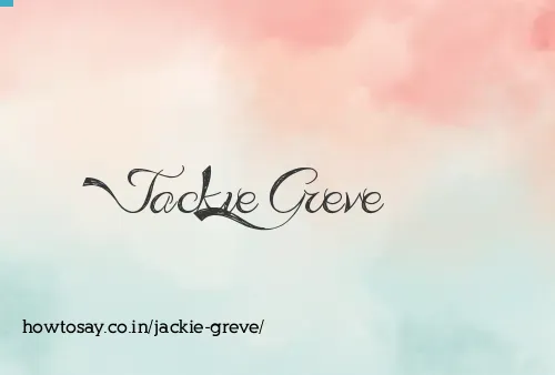 Jackie Greve