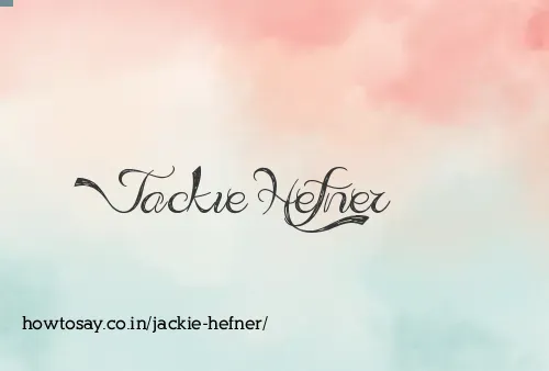 Jackie Hefner