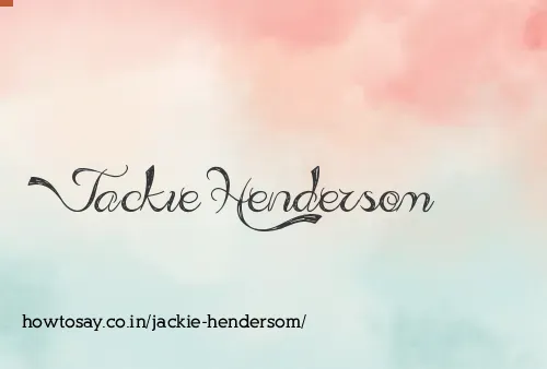Jackie Hendersom