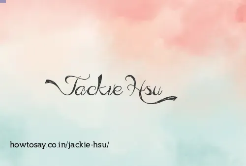 Jackie Hsu