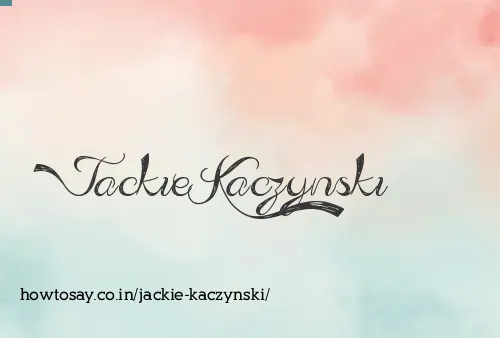 Jackie Kaczynski