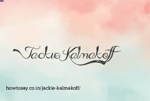 Jackie Kalmakoff