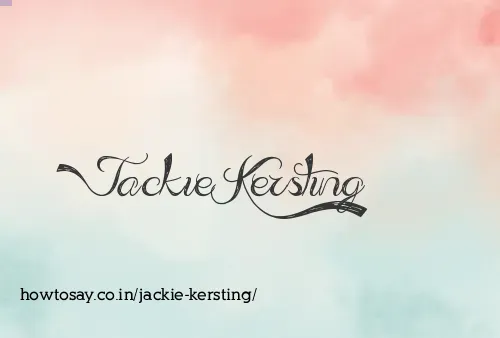 Jackie Kersting