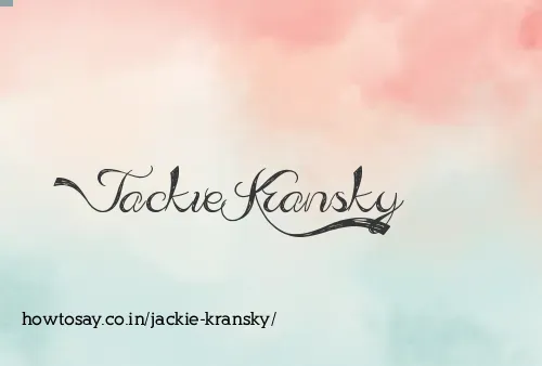 Jackie Kransky