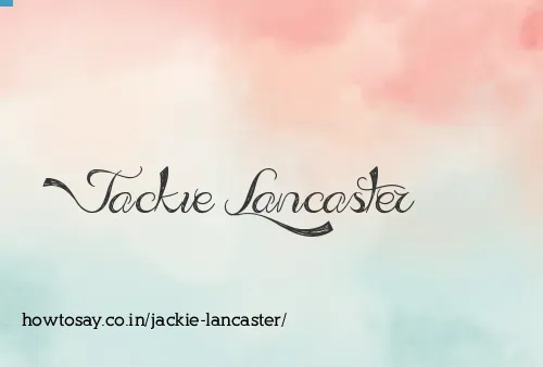 Jackie Lancaster
