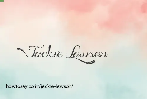 Jackie Lawson