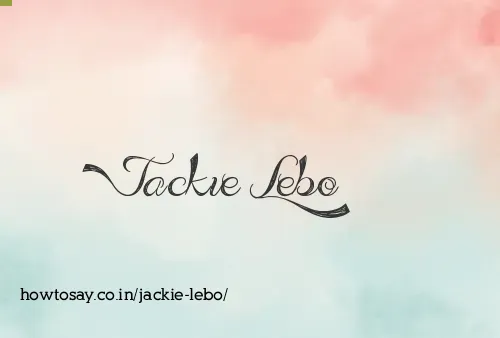 Jackie Lebo