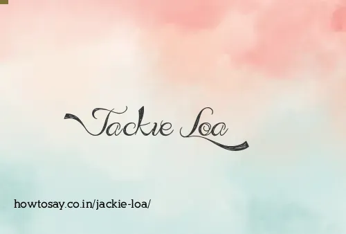 Jackie Loa