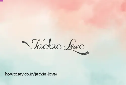 Jackie Love
