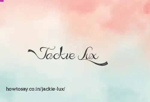 Jackie Lux