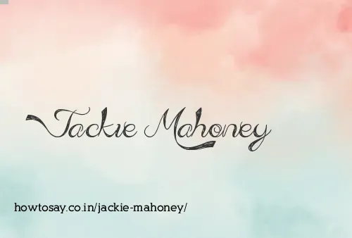 Jackie Mahoney