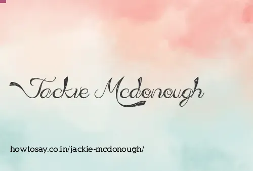 Jackie Mcdonough