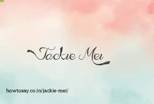 Jackie Mei