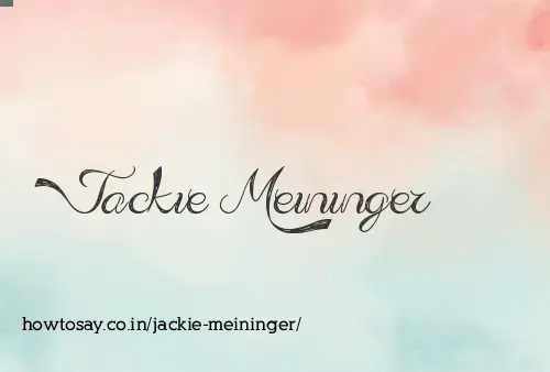Jackie Meininger