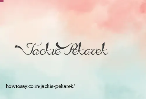 Jackie Pekarek