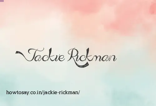 Jackie Rickman
