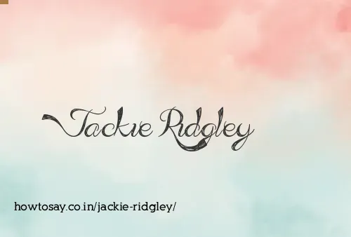 Jackie Ridgley