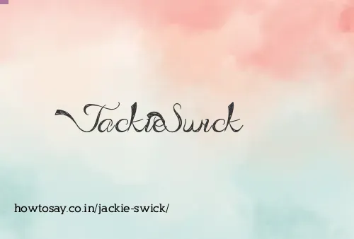 Jackie Swick