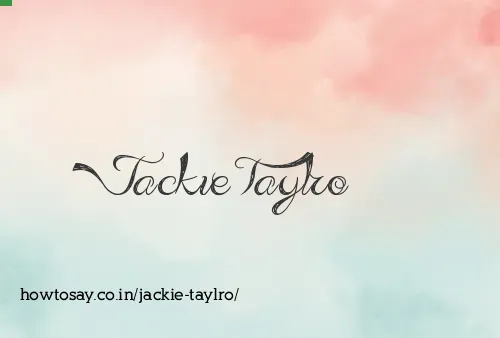 Jackie Taylro
