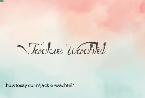 Jackie Wachtel