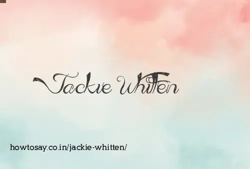 Jackie Whitten