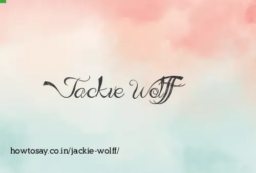 Jackie Wolff