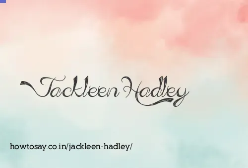 Jackleen Hadley
