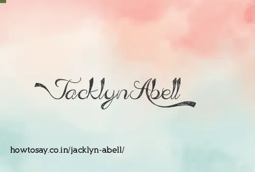 Jacklyn Abell