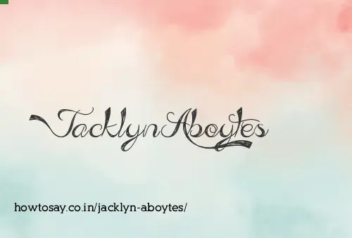 Jacklyn Aboytes