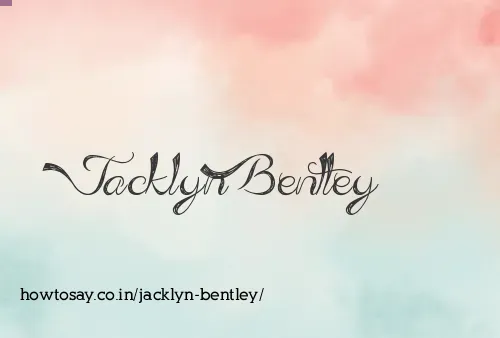 Jacklyn Bentley