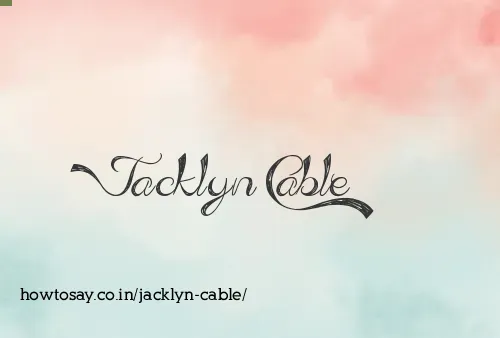 Jacklyn Cable