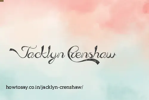 Jacklyn Crenshaw