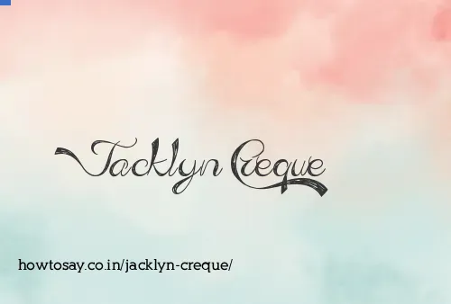 Jacklyn Creque