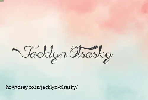 Jacklyn Olsasky