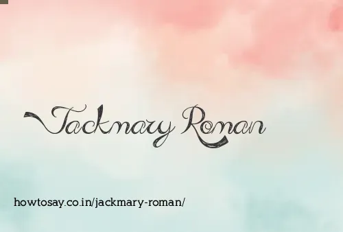 Jackmary Roman
