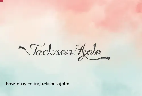 Jackson Ajolo