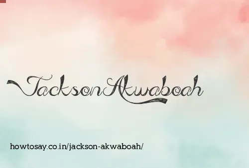 Jackson Akwaboah