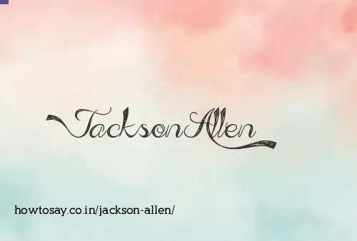 Jackson Allen