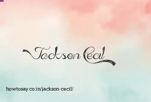 Jackson Cecil