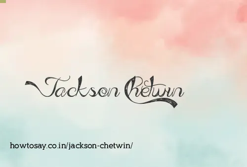 Jackson Chetwin