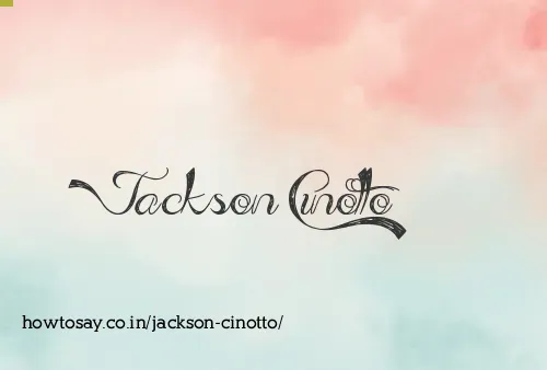 Jackson Cinotto