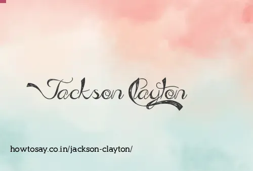 Jackson Clayton