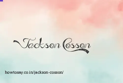 Jackson Cosson