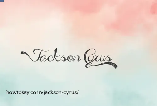 Jackson Cyrus