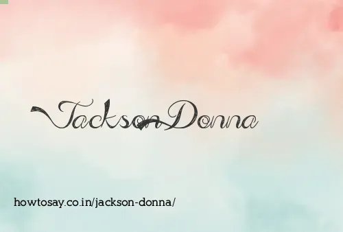 Jackson Donna
