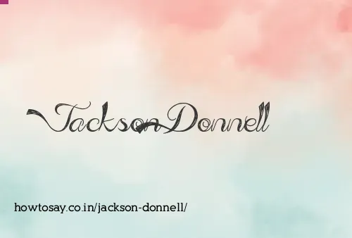 Jackson Donnell
