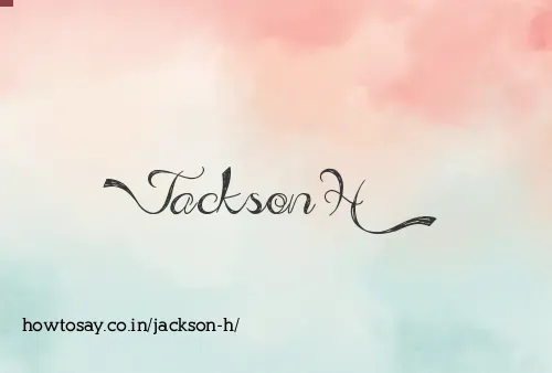 Jackson H